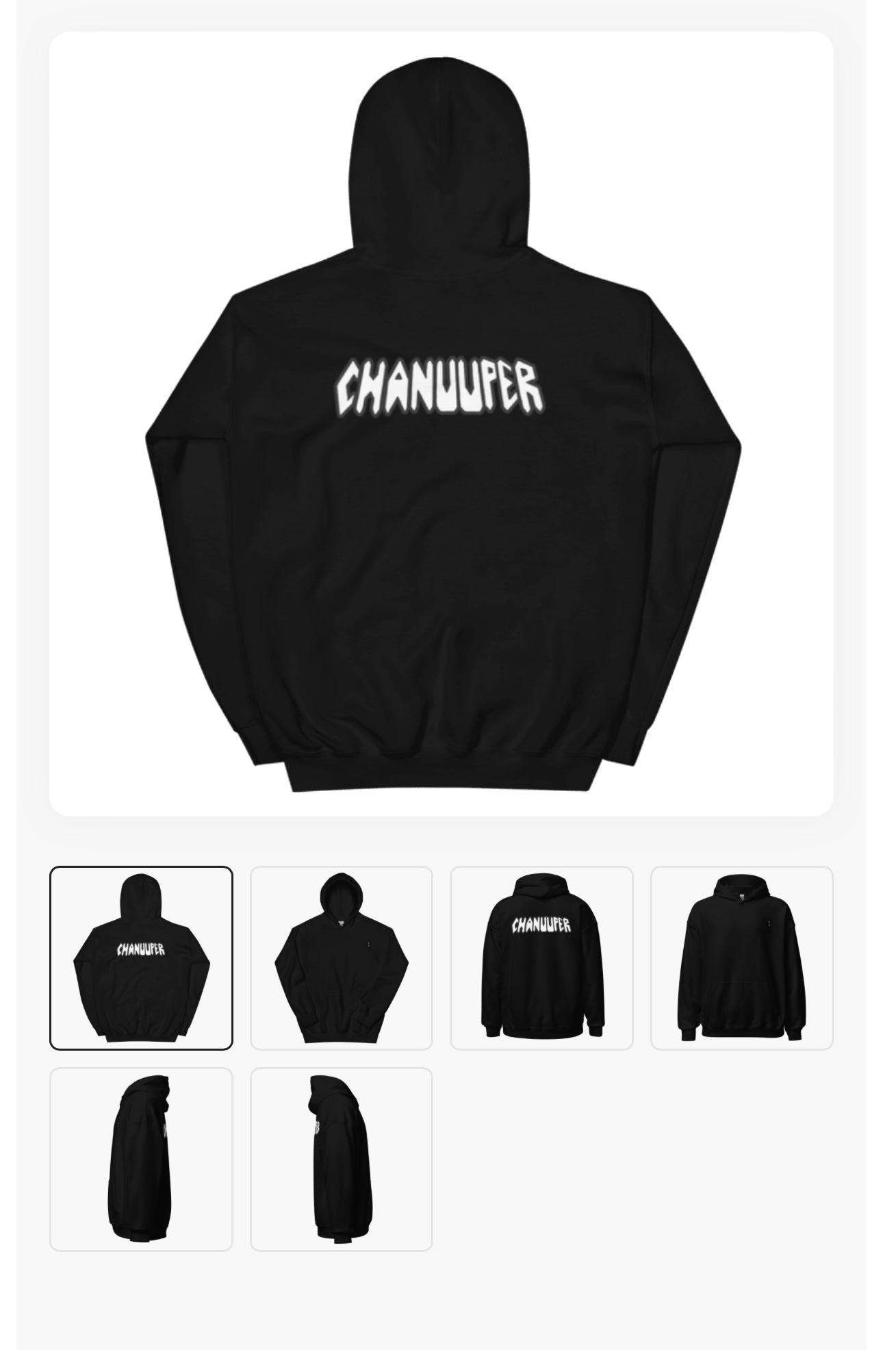 Chanuuper  Statement Hoodie