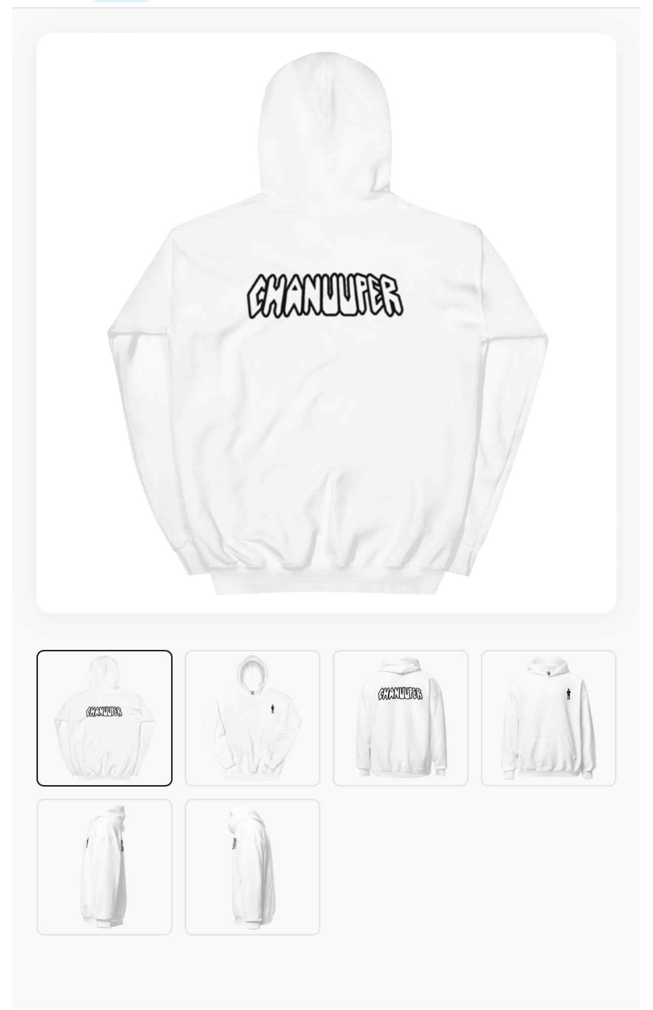 Chanuuper  Statement Hoodie