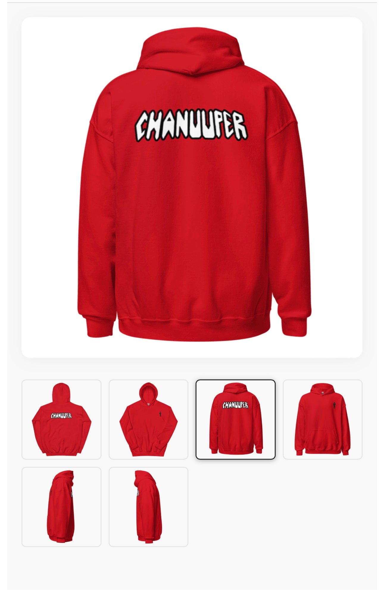 Chanuuper  Statement Hoodie